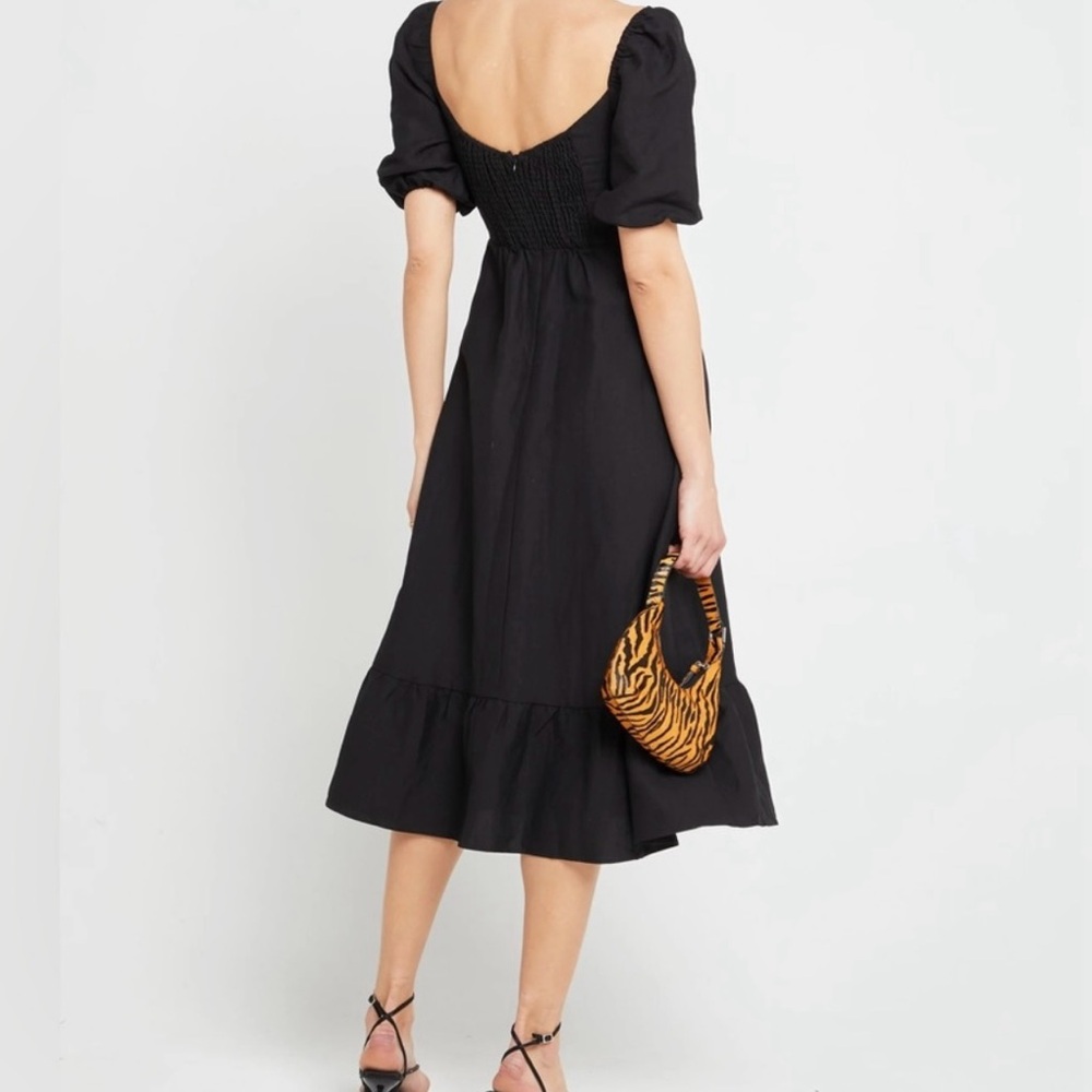 NEW WITH TAGS black o.p.t. Midi dress - Picture 4 of 6